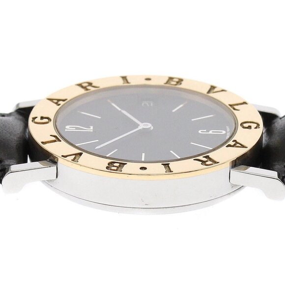 BVLGARI BVLGARIBVLGARI BB30SGLD YG bezel date Quartz Boy's Watch - Picture 4 of 7